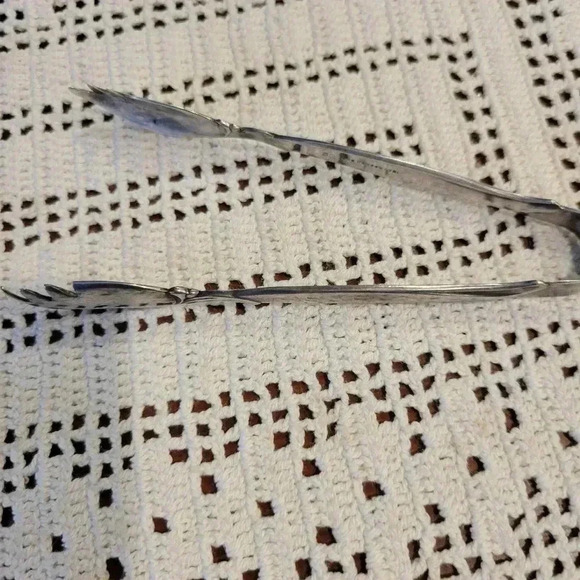 Rogers 1847 Antique Lobster  Claw Ice Tongs - Picture 2 of 4
